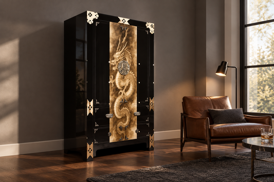Ryu no Mon (龍の門) TV Cabinet in the home — styled concept image