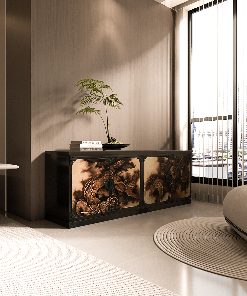 Ryu no Mon (龍の門) Low Cabinet