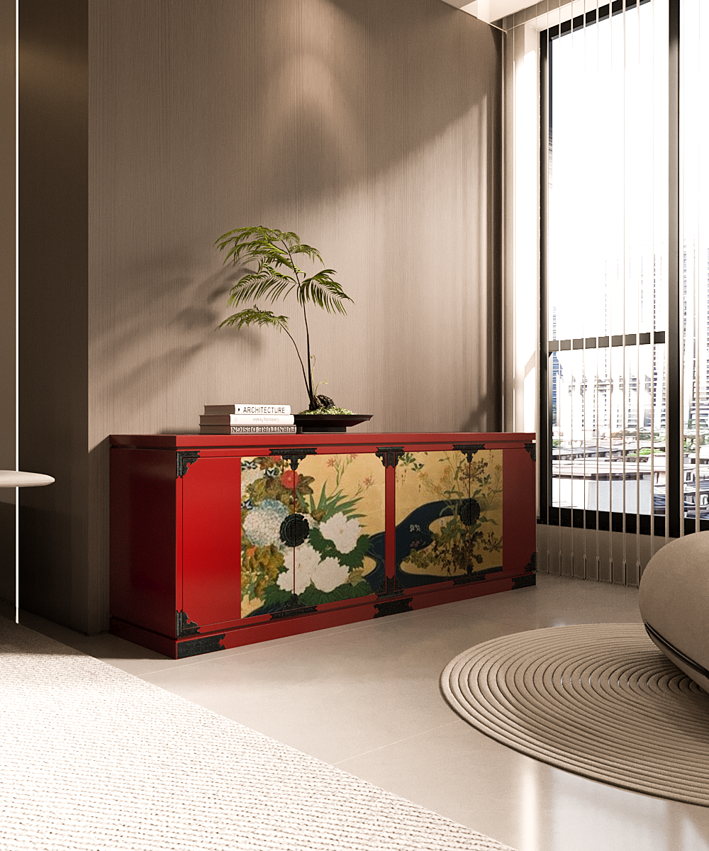 Shinsei Bloom (晨星の華) Low Cabinet