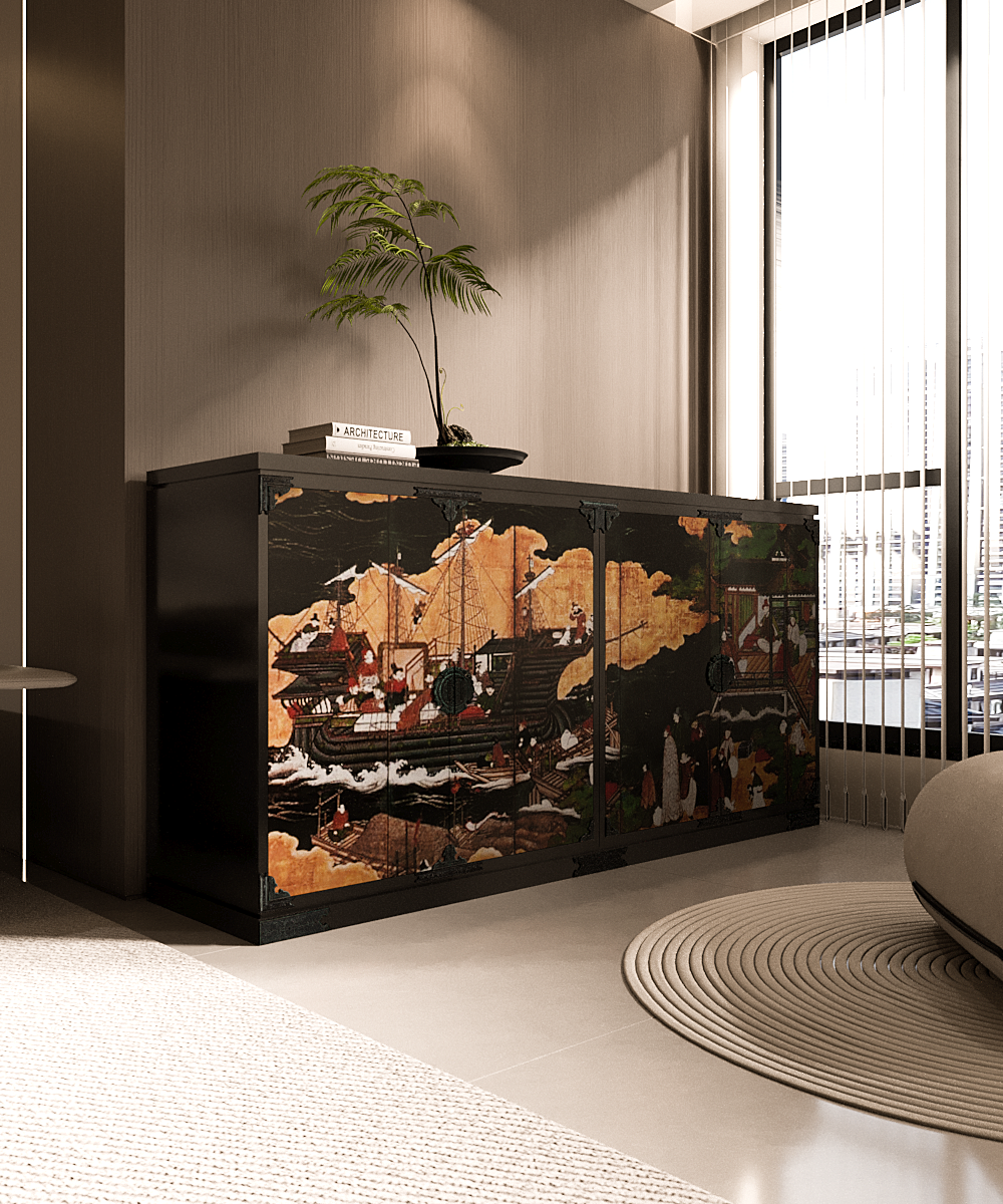 Nanban Voyage (南蛮航海) Credenza