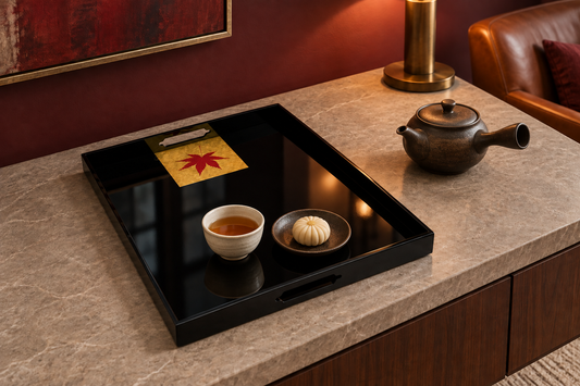 Momiji Reflections Tray in the home — styled concept image