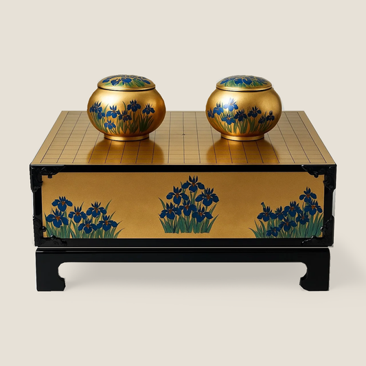 Kuro Iris (黒) Go Set — original product image with aligned background and framing